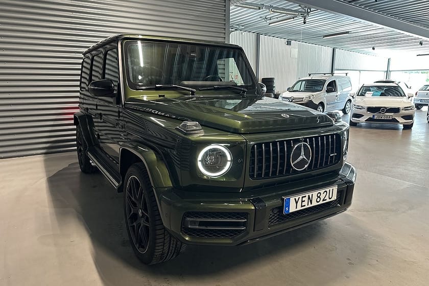 Bild 3 av Mercedes-Benz AMG G 63 Värmare 360-kamera Massagestolar Burmester Drag