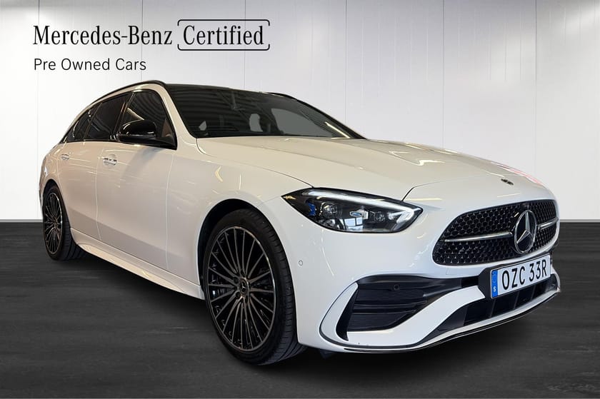 Bild 3 av Mercedes-Benz C 300 T de 4MATIC Moms/AMG/Panorama/Burmester/Dragkrok