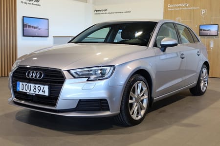 Audi A3 Sportback 116hk 1.0 TFSI Comfort Drag PDC Blåtand