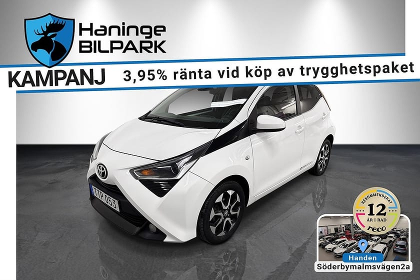 Bild 1 av Toyota Aygo 5-DR 1.0 PLAY SUPERDEAL 3.95% / B-KAM / BT / LÅGMILAD