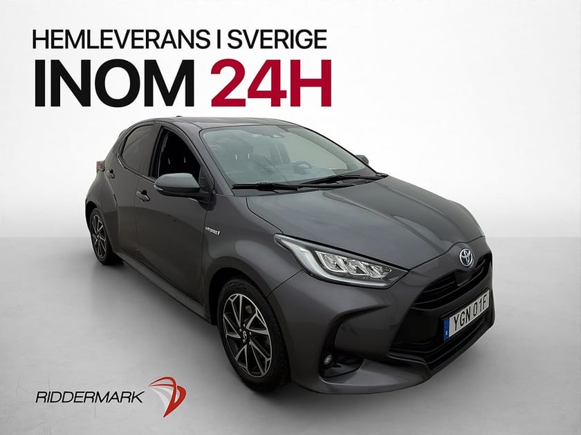 Bild 1 av Toyota Yaris Hybrid 116hk Active Plus Backkamera Bluetooth