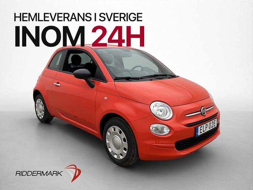 Bild 3 av Fiat 500 Hybrid 70hk Farthållare P-Sensorer Bluetooth