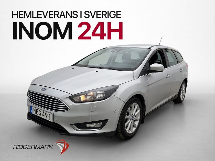 Bild 3 av Ford Focus Kombi 125hk Titanium Dragkrok CarPlay Sensorer