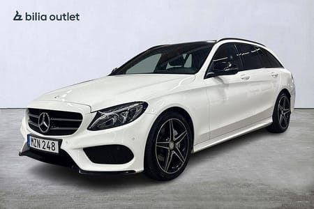 Mercedes-Benz C 220 T d Plus AMG Line/Panorama/Motorvärmare/Dragkrok