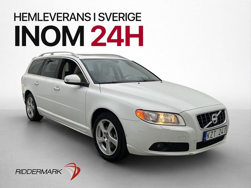 Bild 1 av Volvo V70 2.5FT 231hk Summum Drag Taklucka Skinn P-sensor