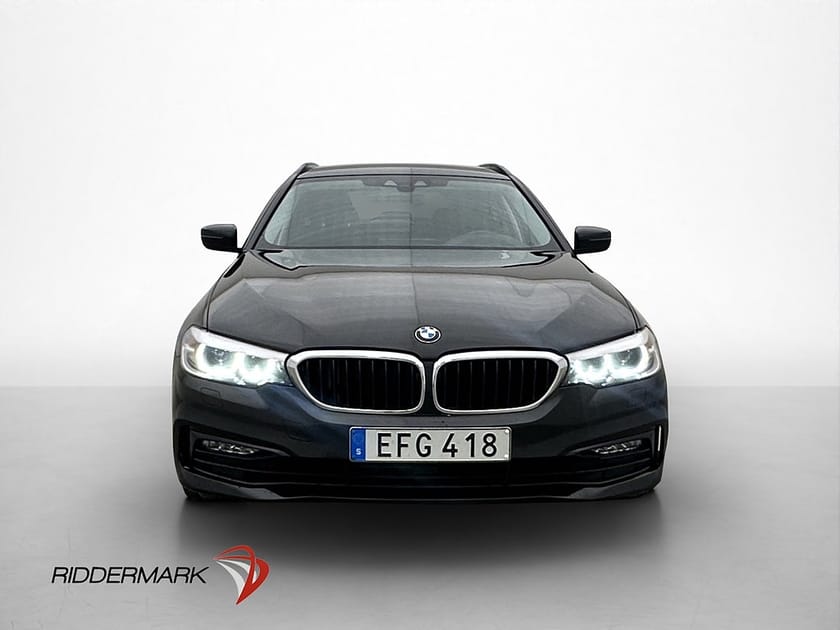Bild 2 av BMW 520d Touring 190hk Sport line HUD H/K Kamera Värm Navi Drag