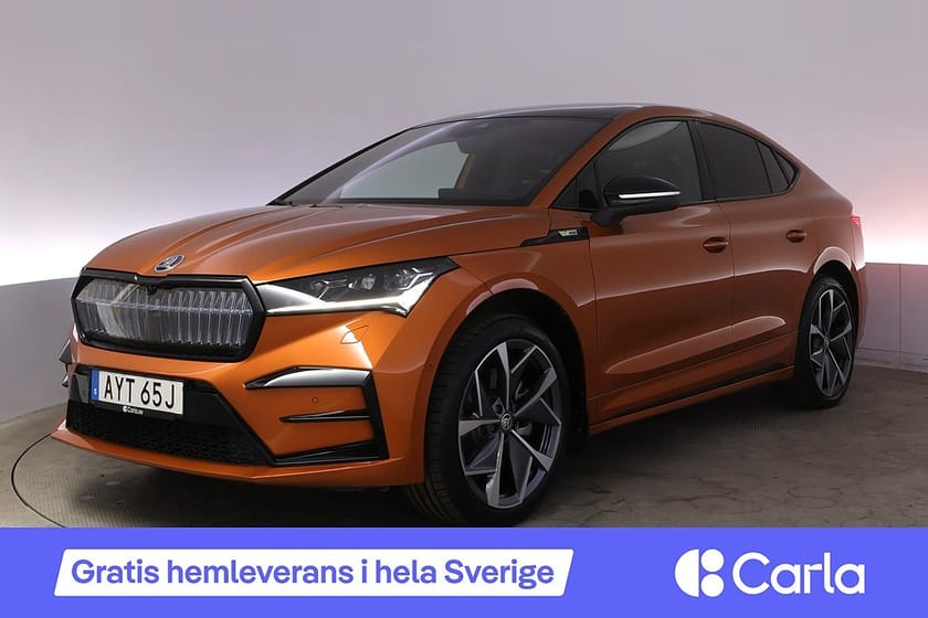 Bild 1 av Škoda Enyaq Coupé RS Skoda Drag Pano AdapFarth Canton Elstol BLIS