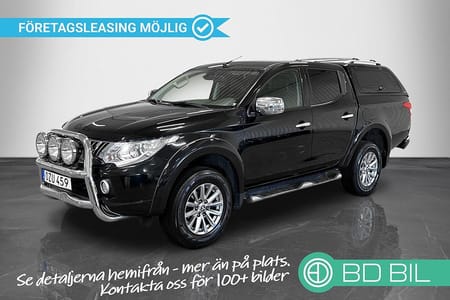 Mitsubishi L200 Dubbelhytt 2.4 DI-D 4WD VÄRMARE KÅPA VÄLSERVAD BACKKAMERA MOMS