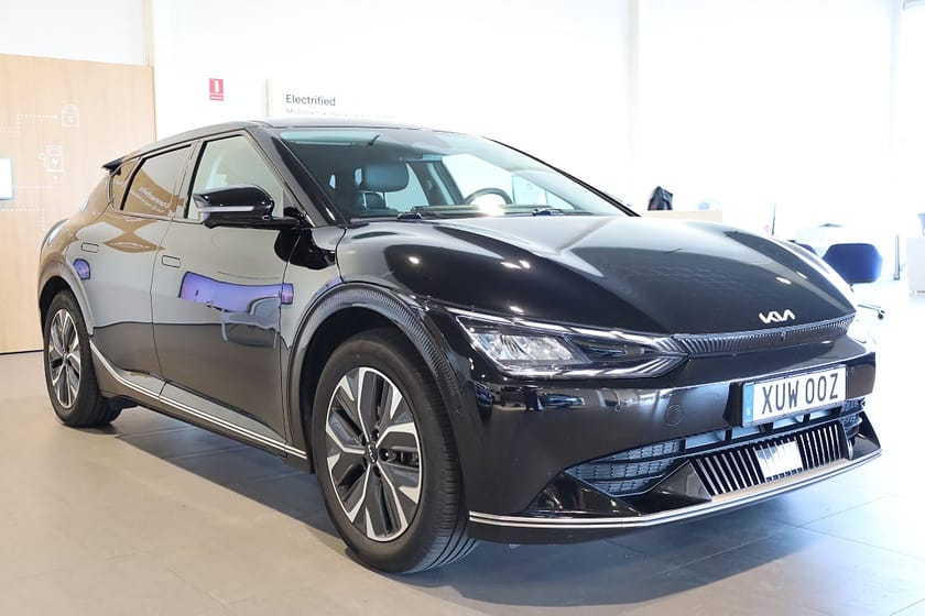 Bild 4 av Kia EV6 77.4 kWh 360° Navi Drag Läder Leasbar Rattvärme V-Hjul
