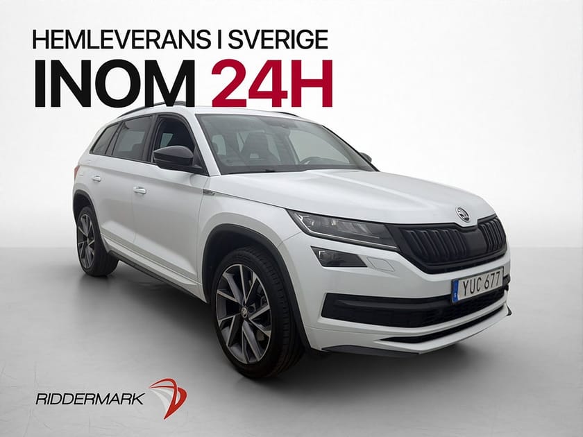 Bild 1 av Škoda Kodiaq Skoda 2.0 TDI 4x4 190hk Sportline Canton Värmare Drag