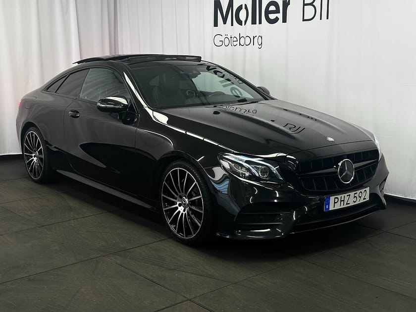 Bild 1 av Mercedes-Benz E 200 Coupé AMG Paket Pano/Burmeister/HUD/Widescreen