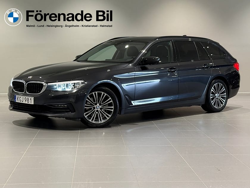 Bild 1 av BMW 530i xDrive Touring Sport Line Drag HiFi Sportstol P. Assist