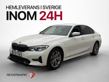 BMW 330e Sedan Plug in hybrid Sport line 292hk Cockpt Navi Ambient