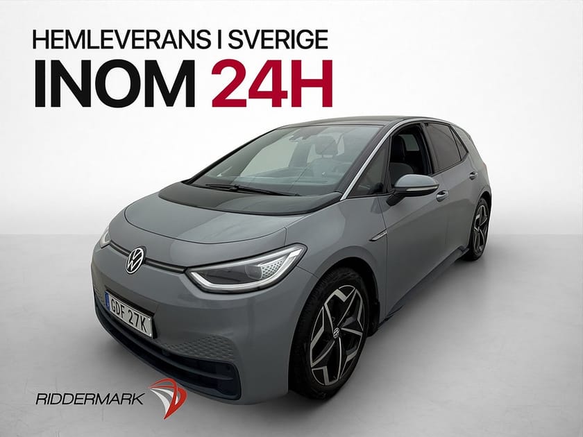 Bild 1 av Volkswagen ID.3 Pro S 204hk Head Up Värmare Massage Kamera