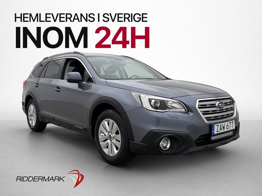 Bild 1 av Subaru Outback 2.0 4WD 150hk Ridge Dragkrok Kamera Skinn