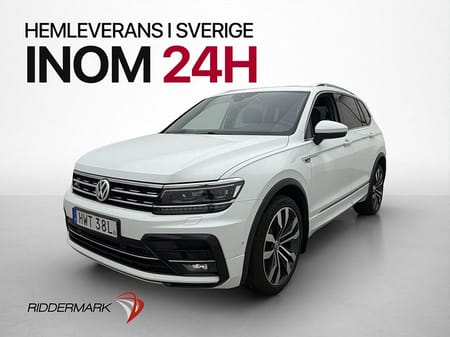 Volkswagen Tiguan Allspace 7-sätes TDI 4M 7-Sits Pano Cockpit Skinn