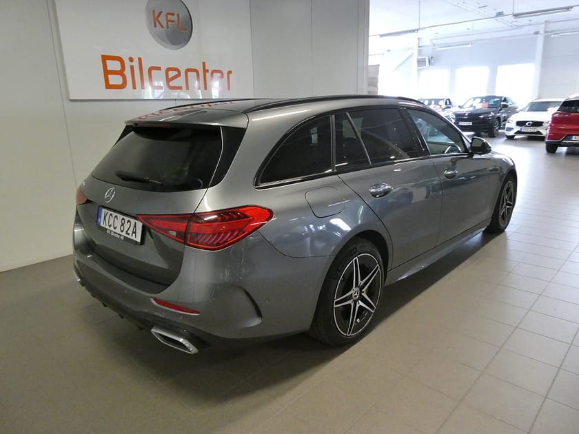 Bild 4 av Mercedes-Benz C 300 T e 9G-Tronic AMG Line Drag-Värmare-360°-Navi-SoV