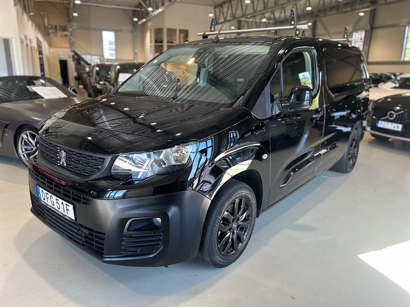 Bild 1 av Peugeot Partner Utökad Last 1.5 BlueHDi 130hk EAT L2 / Inredning / Drag