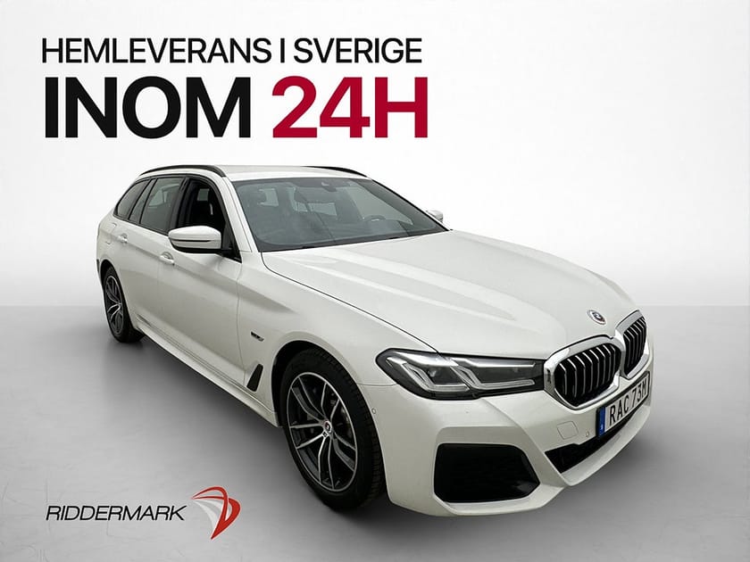Bild 3 av BMW 530e xDrive Touring M Sport Drag Värm Kamera Skinn Head-Up MOMS