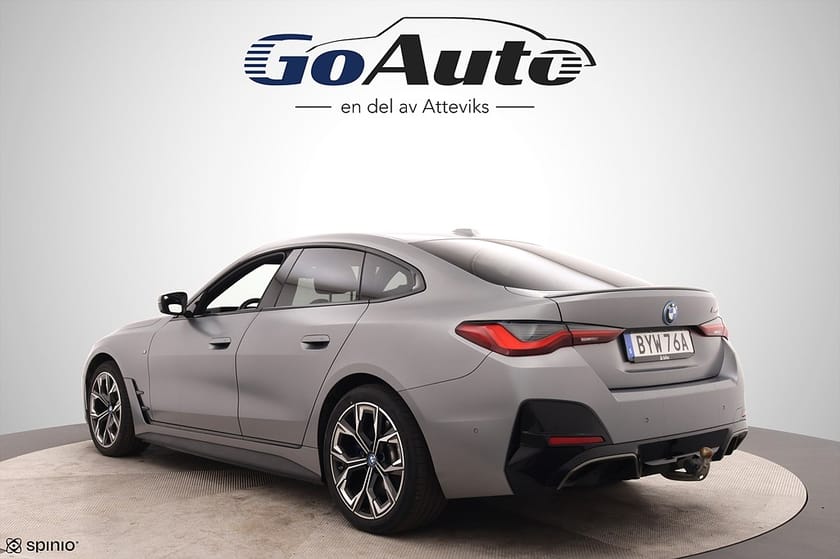 Bild 5 av BMW i4 M50 xDrive Gran Coupé M-Sport Frozen Pure Grey 544hk