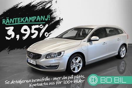Volvo V60 D5 Twin Engine AWD SUMMUM DRAG KAMPANJ 3,95% RÄNTA