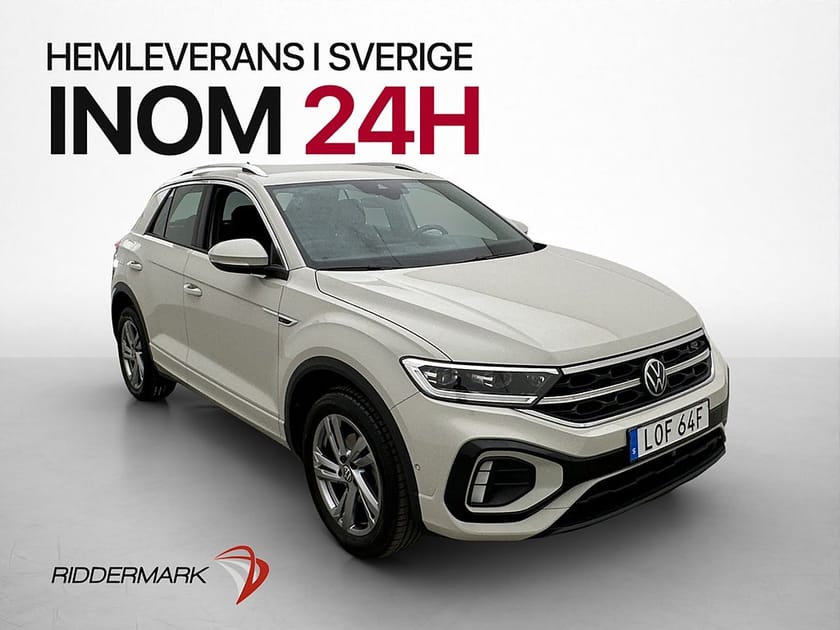 Bild 1 av Volkswagen T-Roc TSI 150hk R-line Cockpit Värmare Kamera