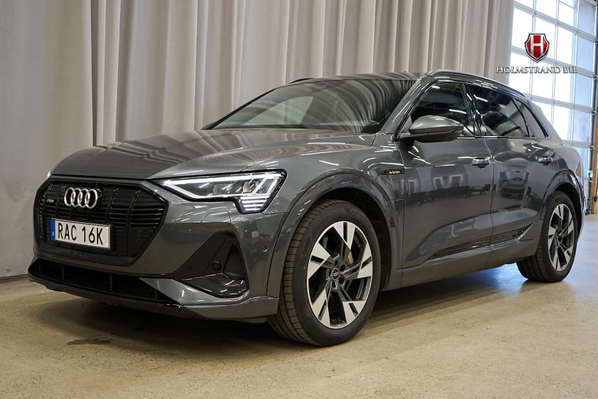 Bild 4 av Audi e-tron 55 quattro 408hk S Line Pano Drag B&O 3D 4-zon Elstol