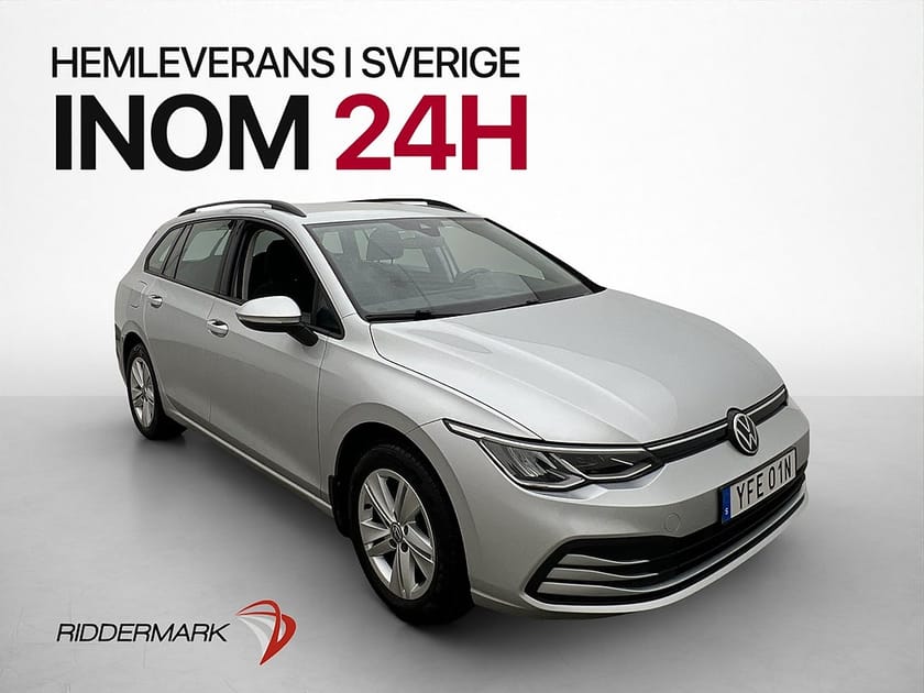 Bild 1 av Volkswagen Golf Sportscombi eTSI 131hk Värmare Kamera Drag