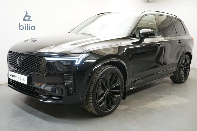Bild 1 av Volvo XC90 T8 Ultra Black Edition, Parkeringskamera 360, Dragkrok, Taklucka, Navigation