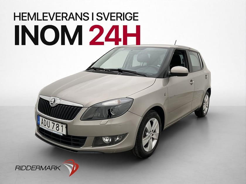 Bild 3 av Škoda Fabia Skoda 1.2 86hk Ambition M/K-Värm 2 Brukare 0.49 l/mil