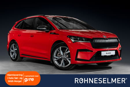 Škoda Enyaq iV 80x iV80x SportLine Varmepumpe App Matrix Memory Acc++