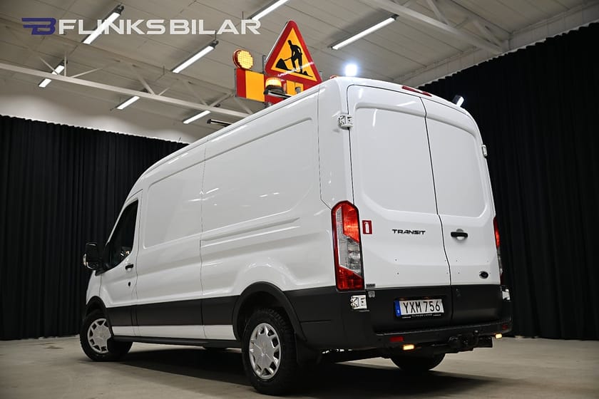 Bild 4 av Ford Transit 350 2.0 170HK Automat|Inredd|Uppvärmt-skåp|Moms|SeUtr!!