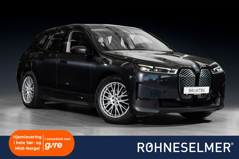 Bilde 1 av BMW iX xDrive40 | Charged Plus | Laser | Krok | 4-soner | Innbytte