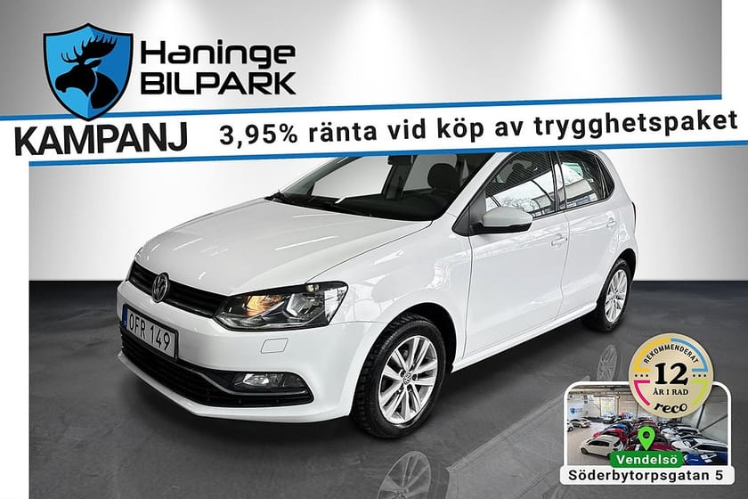 Bild 1 av Volkswagen Polo 5 DR 1.2 TSI BMT / BT / SUPERDEAL fr3,95% /