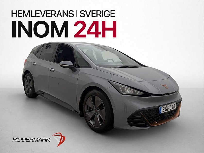 Bild 1 av CUPRA Born 58 204hk Kamera Rattvärme CarPlay