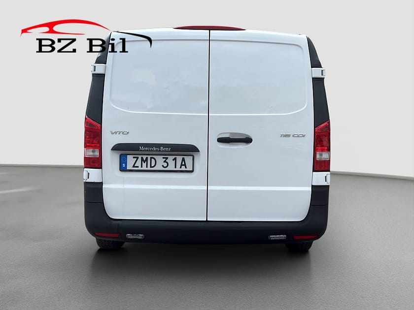Bild 4 av Mercedes-Benz Vito 116 CDI 2.8t Plus Lång Moms Värmare 3 Sits