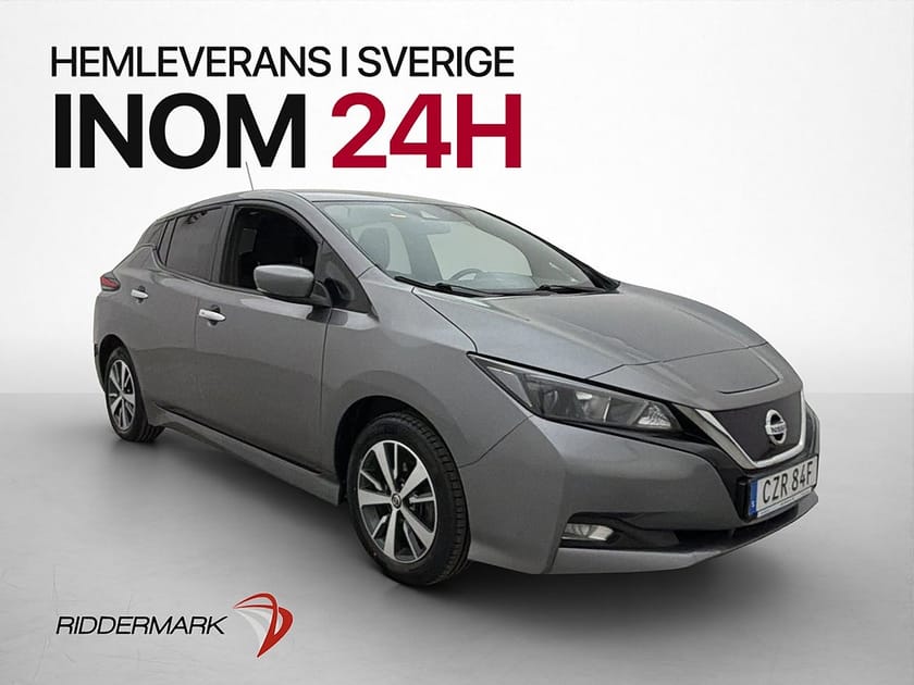 Bild 1 av Nissan Leaf 40 kWh 150hk Kamera Navigation CarPlay