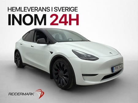 Tesla Model Y Performance Autopilot Panorama Svensksåld