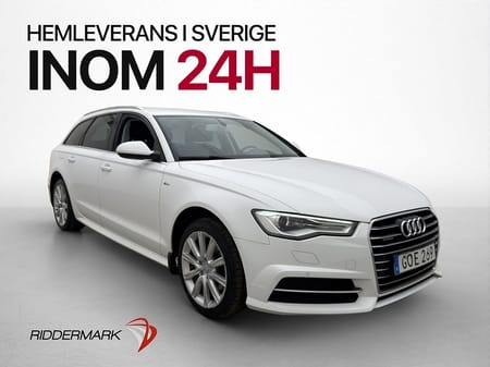 Audi A6 Avant Q 190hk S-Line P-Sensorer Farthållare 0,5l/mil