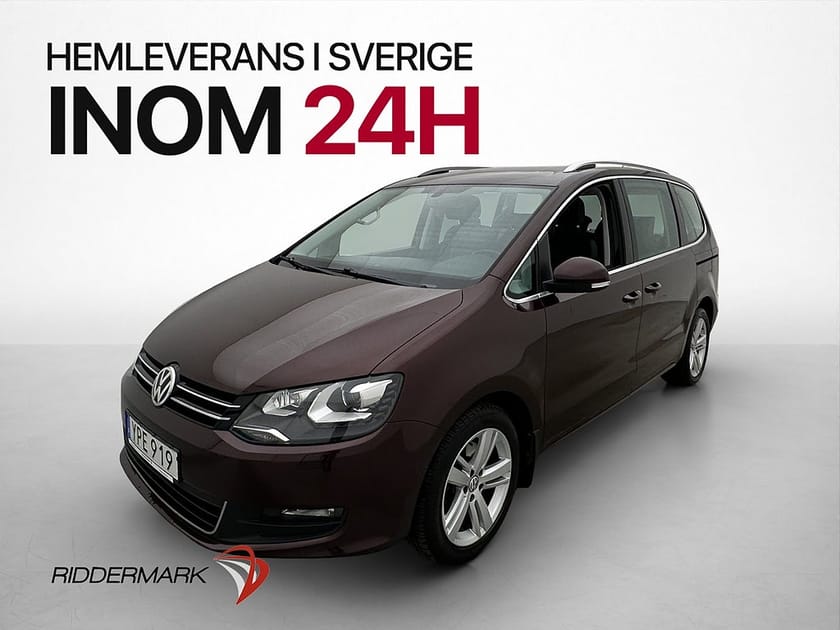 Bild 1 av Volkswagen Sharan 1.4 TSI 7-sits Pano Drag Kamera CarPlay