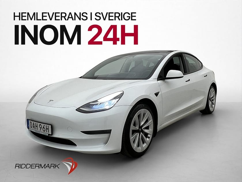 Bild 4 av Tesla Model 3 Long Range AWD Svensksåld Panorama Drag