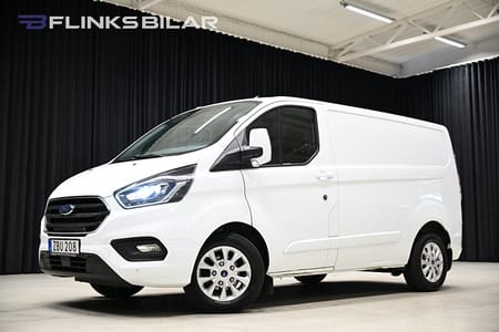 Ford Transit Custom 300 130HK Automat|Nedlackad|LED|Inredning|NyKamrem