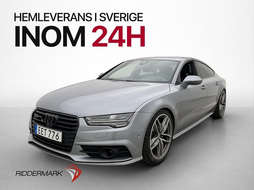 Bild 1 av Audi A7 Sportback 3.0 TDI V6 S-Line BOSE Taklucka HUD Kamera