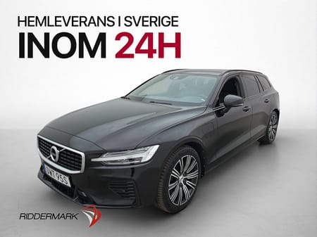 Volvo V60 Recharge T6 AWD R-Design CarPlay Pano H/K Värmare