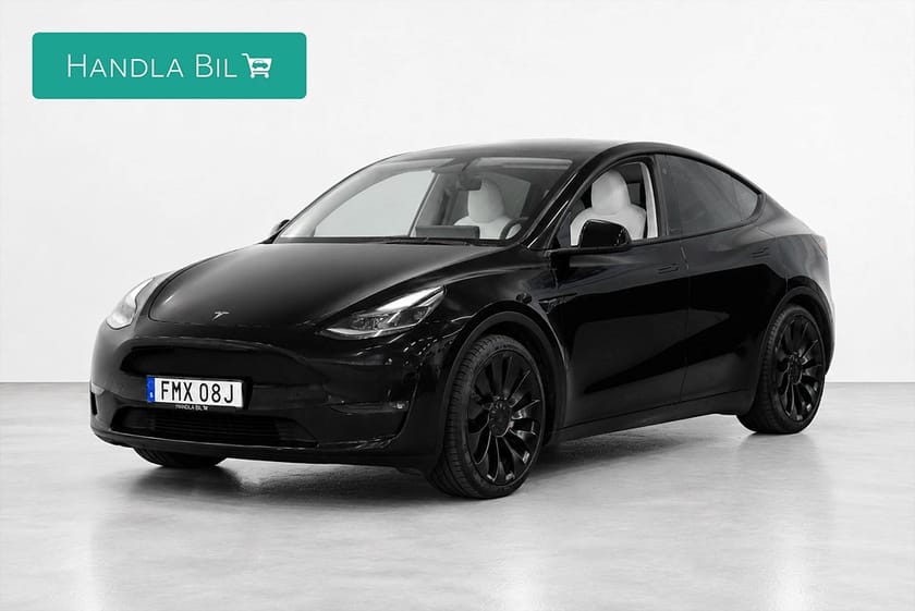 Bild 1 av Tesla Model Y Performance Autopilot Drag Skinn Pano Moms 534hk