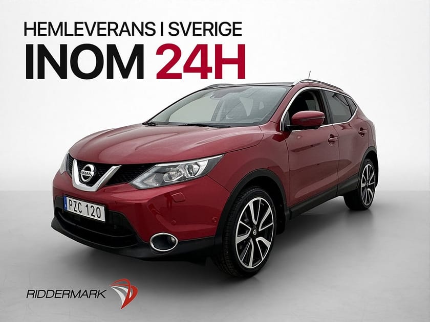 Bild 3 av Nissan Qashqai 1.2 115hk Tekna Panorama 360°Kamera Navi Drag