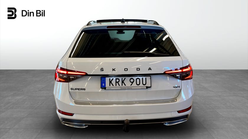 Bild 5 av Škoda Superb Kombi 2.0 TDI Sportline 4x4 Pano Drag Värm 200 hk
