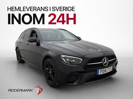 Mercedes-Benz E 300 T de 4MATIC 4M 306hk AMG Night Pano Burmester