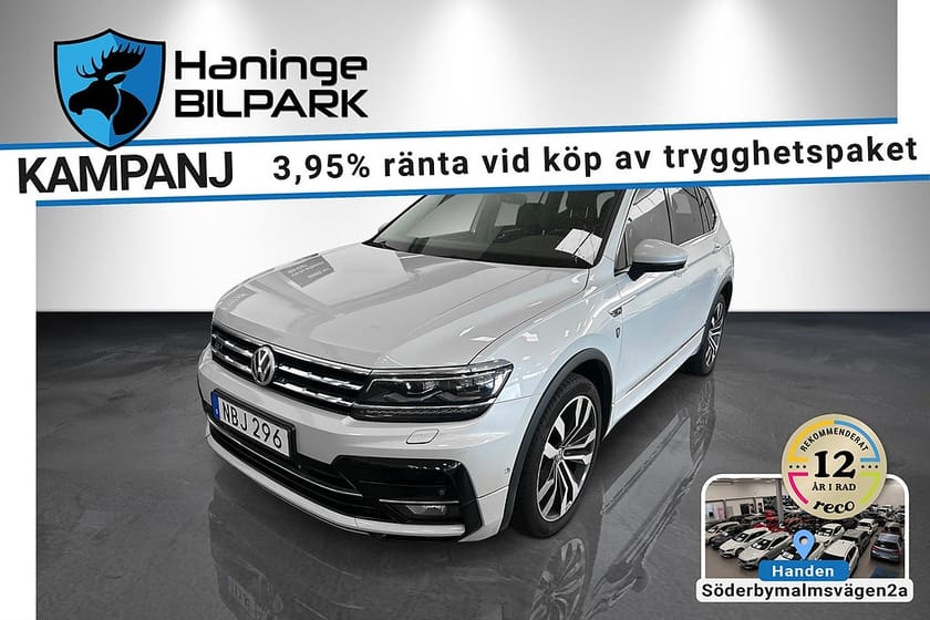 Bild 1 av Volkswagen Tiguan Allspace 7-sätes 2.0 GT/SUPERDEAL 3,95%/7-SITS/CARPLAY/B-KAM