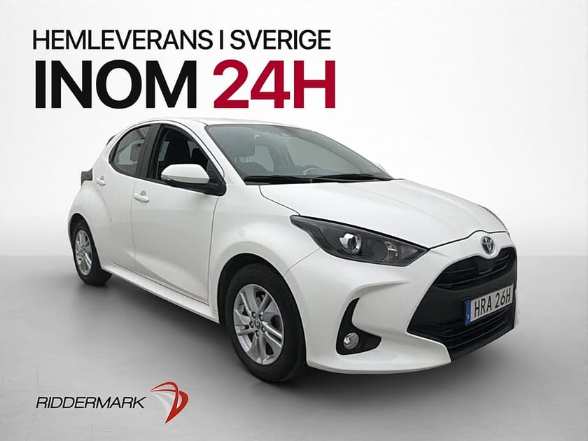 Bild 1 av Toyota Yaris Hybrid Active Kamera CarPlay Nyservad Isofix